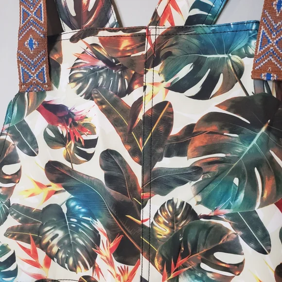 Kavu M Quick Dry Jumpsuit in Palm Leaf Print - Picture 5 of 9